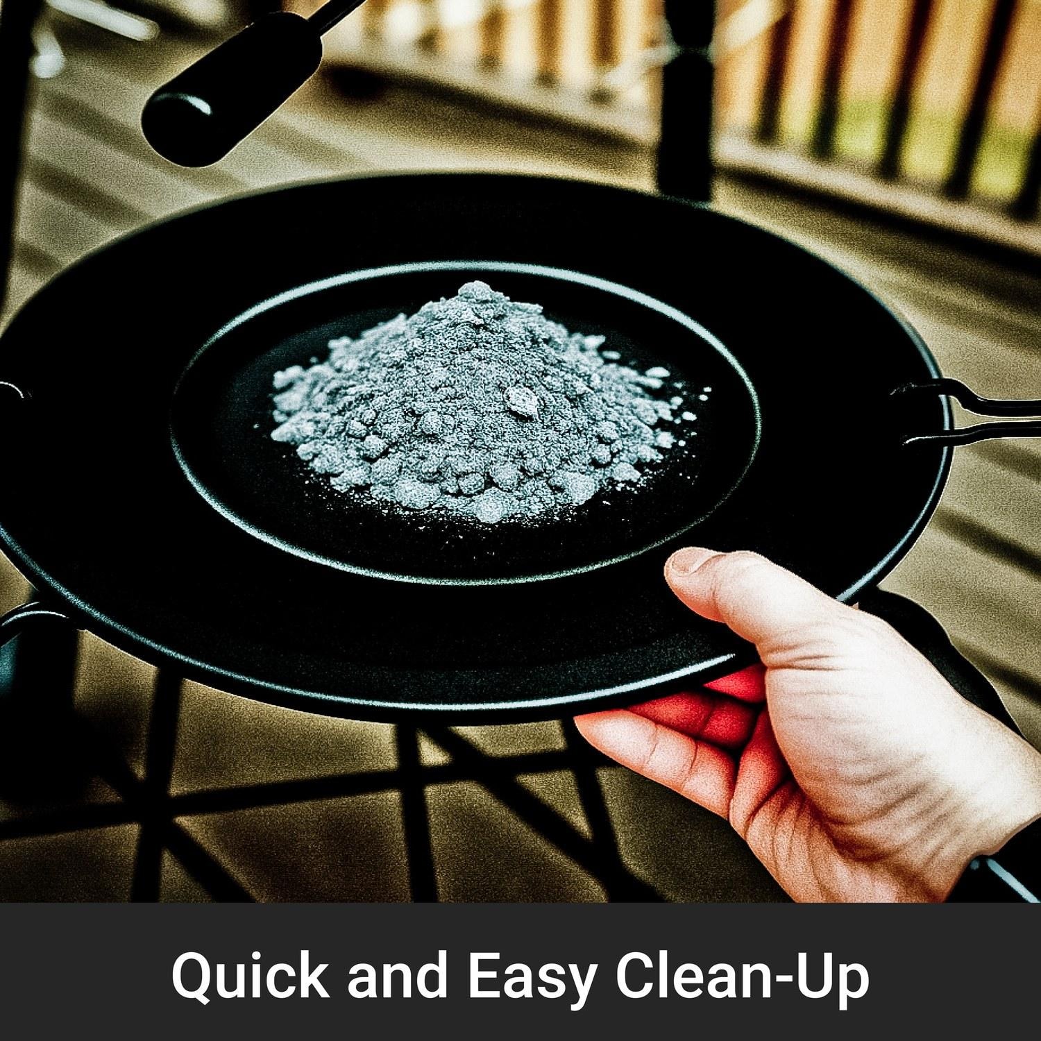 Broil King 400010 Kettle 18 1/2-in Charcoal Grill - Black - Quick and Easy Clean-Up - Detail thumbnail