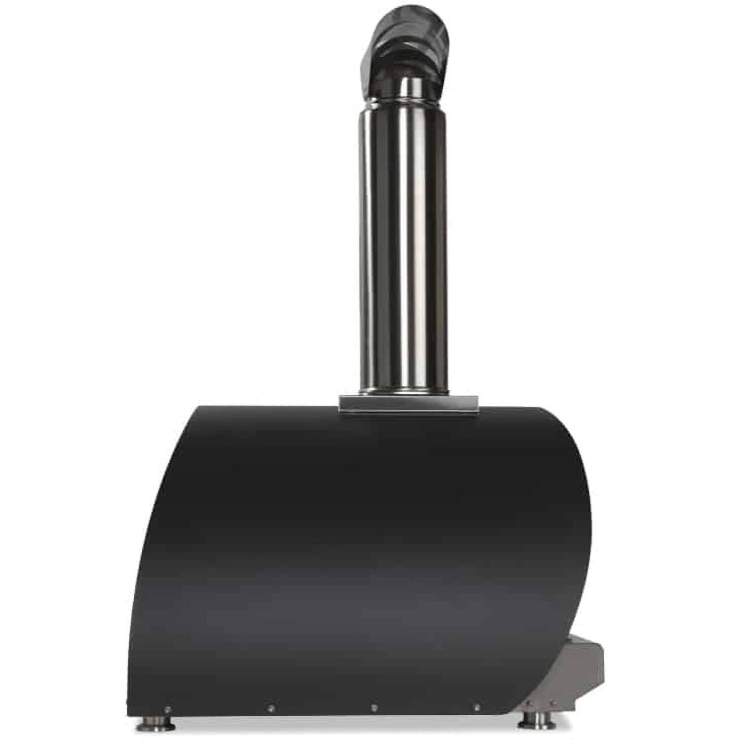 Coyote C1PZ40WMB Duomo Wood-Fired Pizza Oven - Matte Black - Left Side - White Background thumbnail