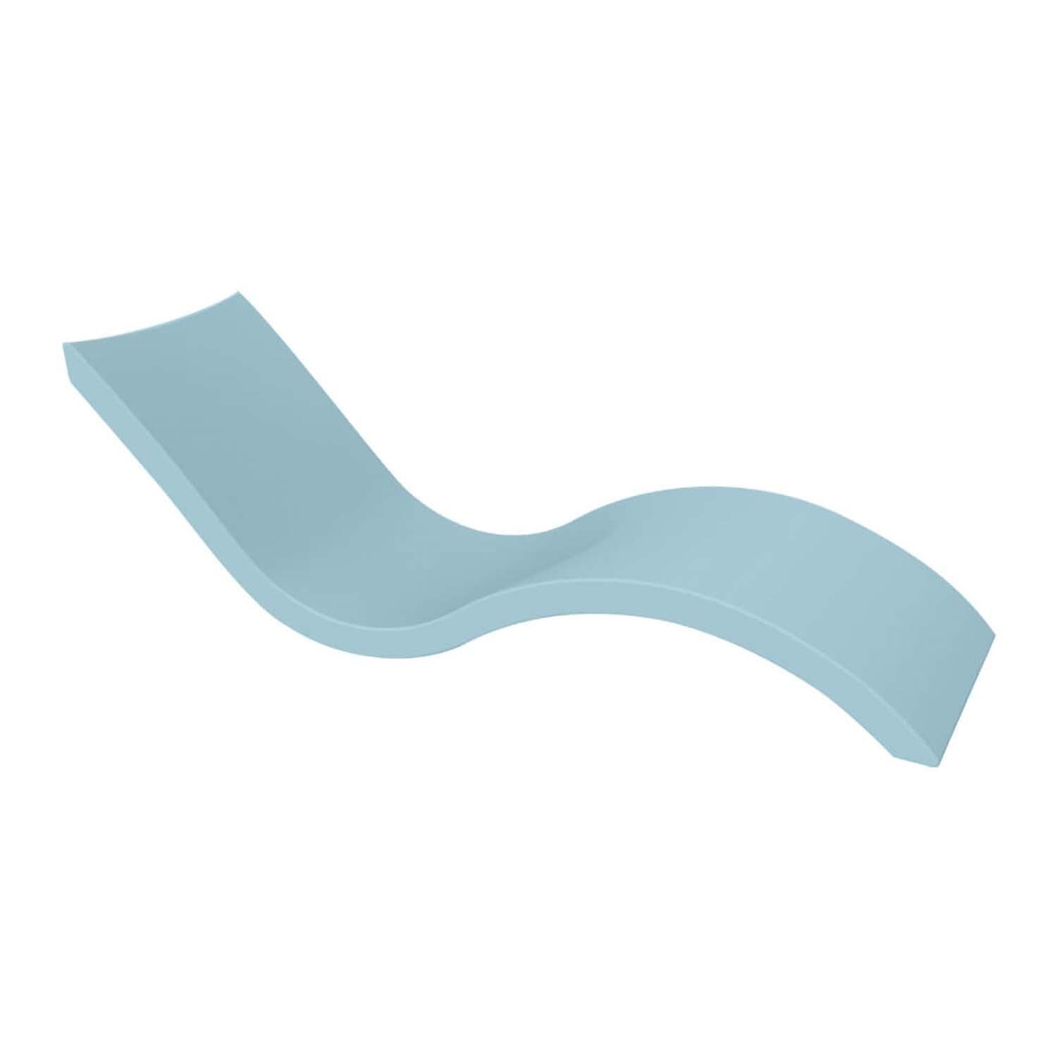 Ledge Lounger Signature In Pool Chaise Lounge - Frost - White Background thumbnail