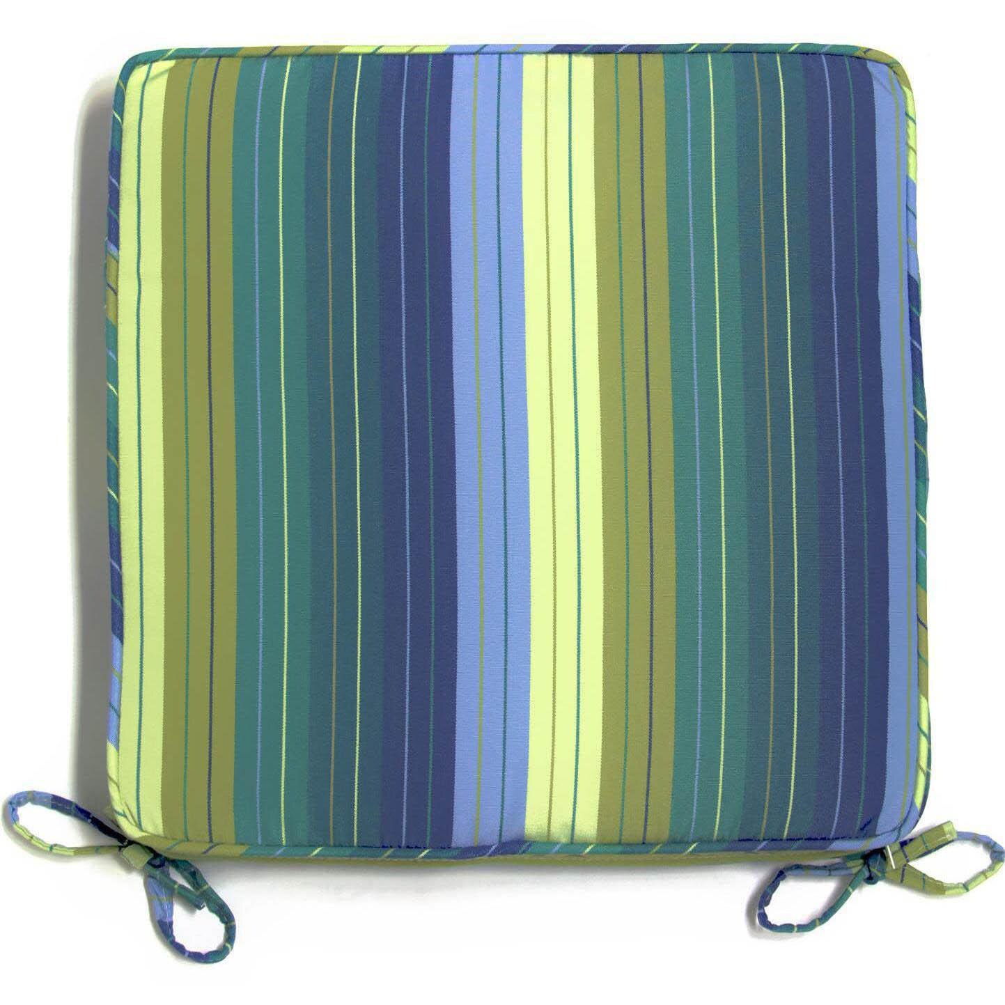 Medium Replacement Seat Cushion With Piping - Top View thumbnail