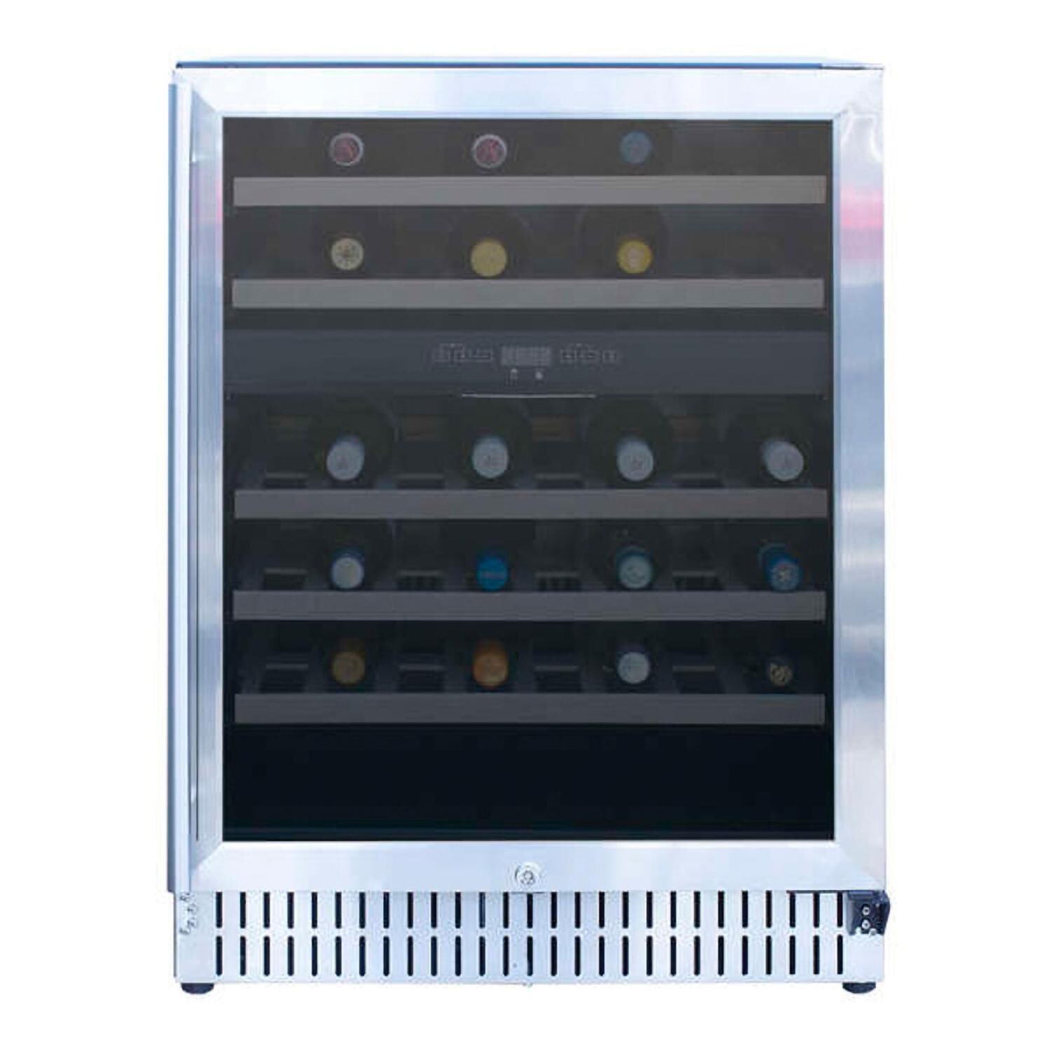 Summerset 24 Inch Outdoor Rated Dual Zone Wine Cooler - RFR-24WD