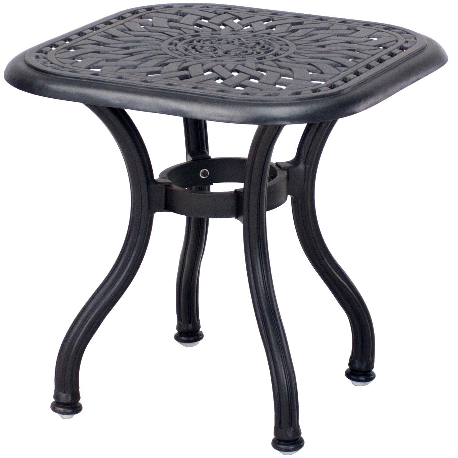 Darlee 201650-5PC-60F Madison Cast Aluminum 42 Inch Round Bar Table thumbnail