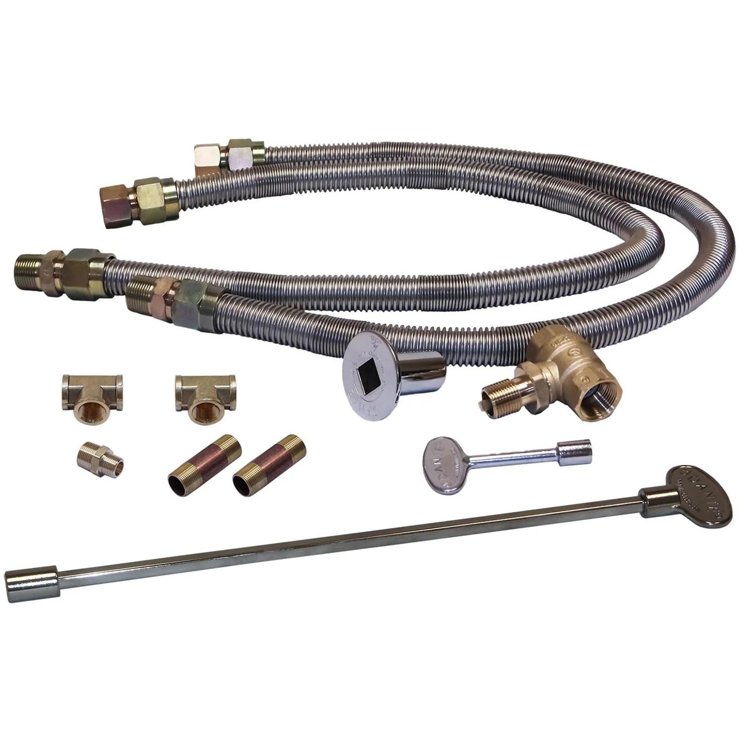 Warming Trends FK2 Double Flexline & Key Valve Kit - Kit - White Background thumbnail
