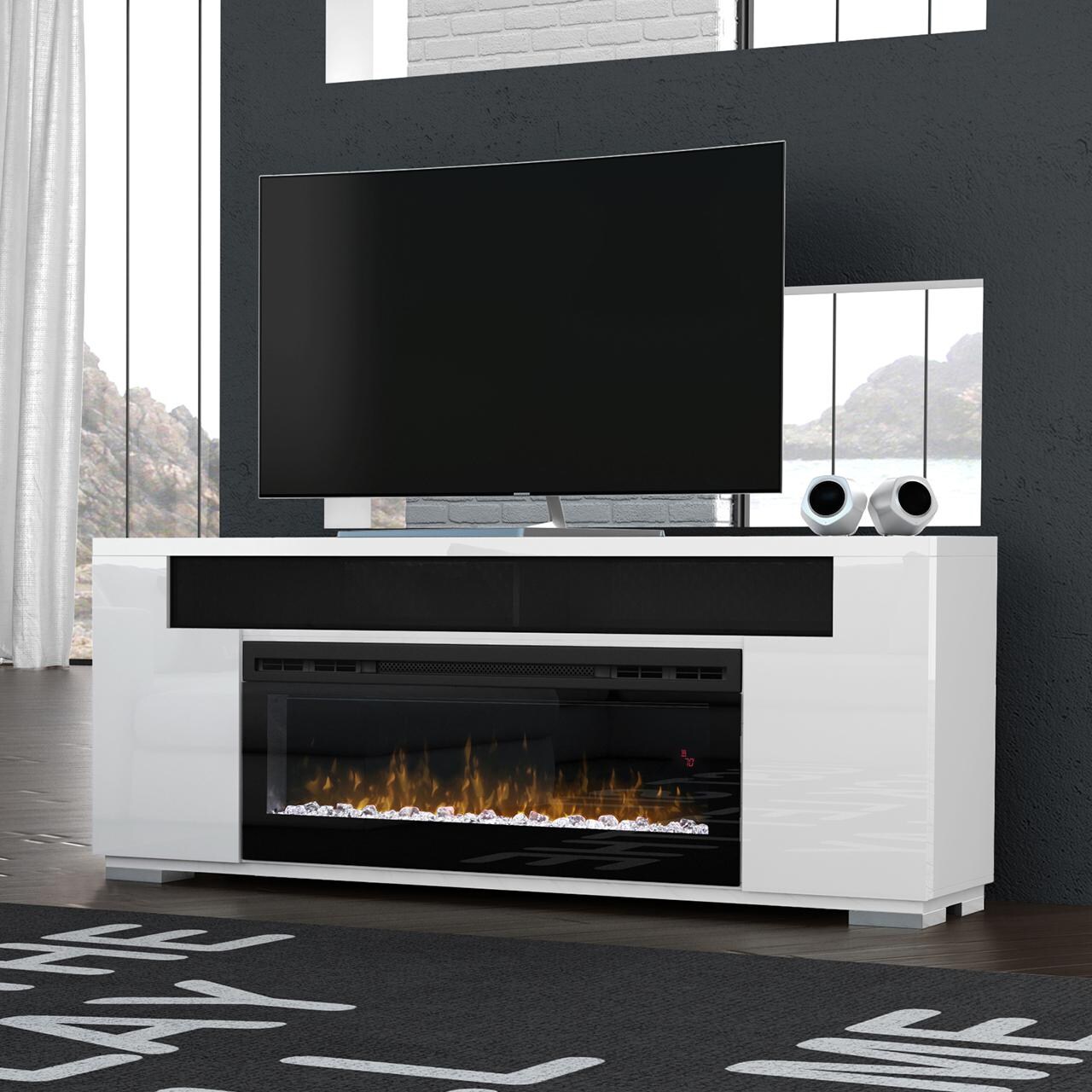 GDS50G5-1671W - Haley Electric Fireplace Media Console - Lifestyle thumbnail