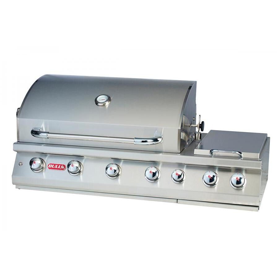 Bull Premium 47-Inch 7-Burner Built-In Propane Gas Grill With Rotisserie & Double Side Burner - 18248 thumbnail