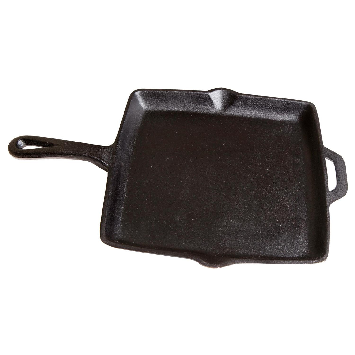 Camp Chef 11-Inch Square Seasoned Cast Iron Skillet - SQ11