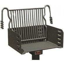 Pilot Rock Campground BBQ Charcoal Grill On Post - J-20 B2