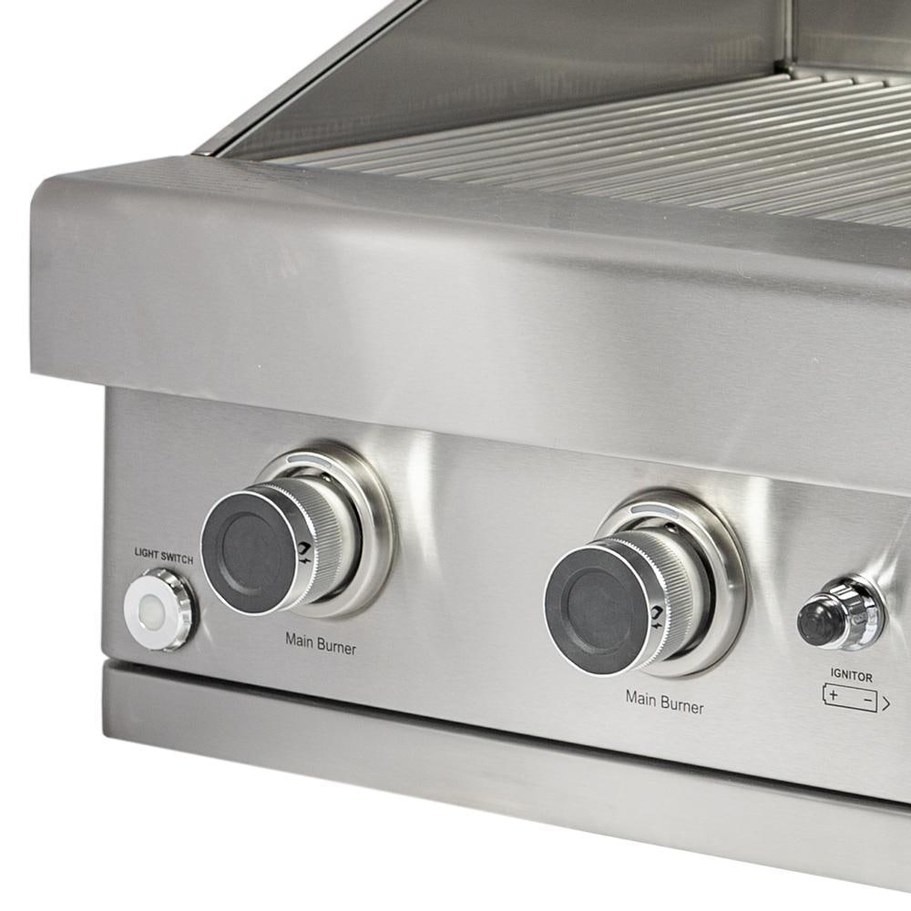 Turbo BTH3221BNG 32-Inch 4-Burner Built-In Gas Grill - Grill Control Panel thumbnail