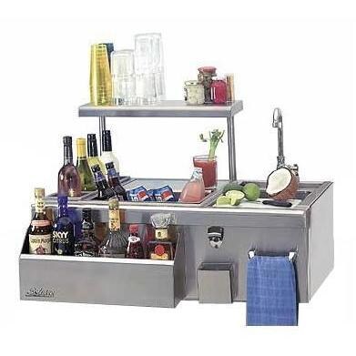 Solaire 30 Inch Built-In Professional Bartending Center - SOL-IRDT-30