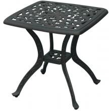 Darlee Series 80 Cast Aluminum Patio End Table - Square image