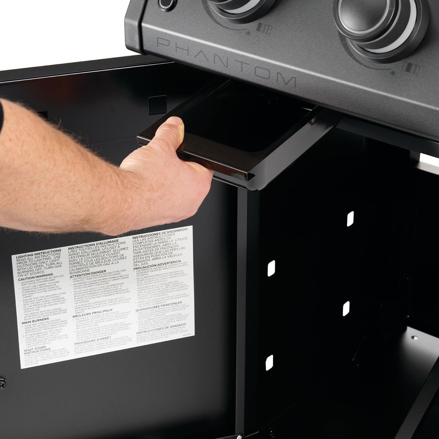 Napoleon RP30FTPK-PHM 30-in Propane Griddle - Grease Trap - Detail thumbnail