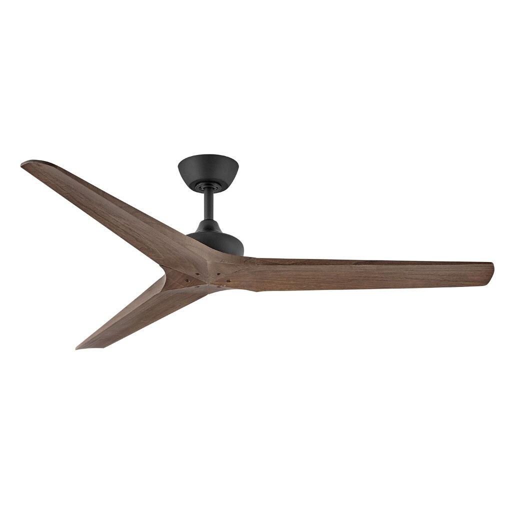 Hinkley Lighting Chisel 60 Inch Indoor / Outdoor Ceiling Fan - Matte Black - 903760FMB-NDD