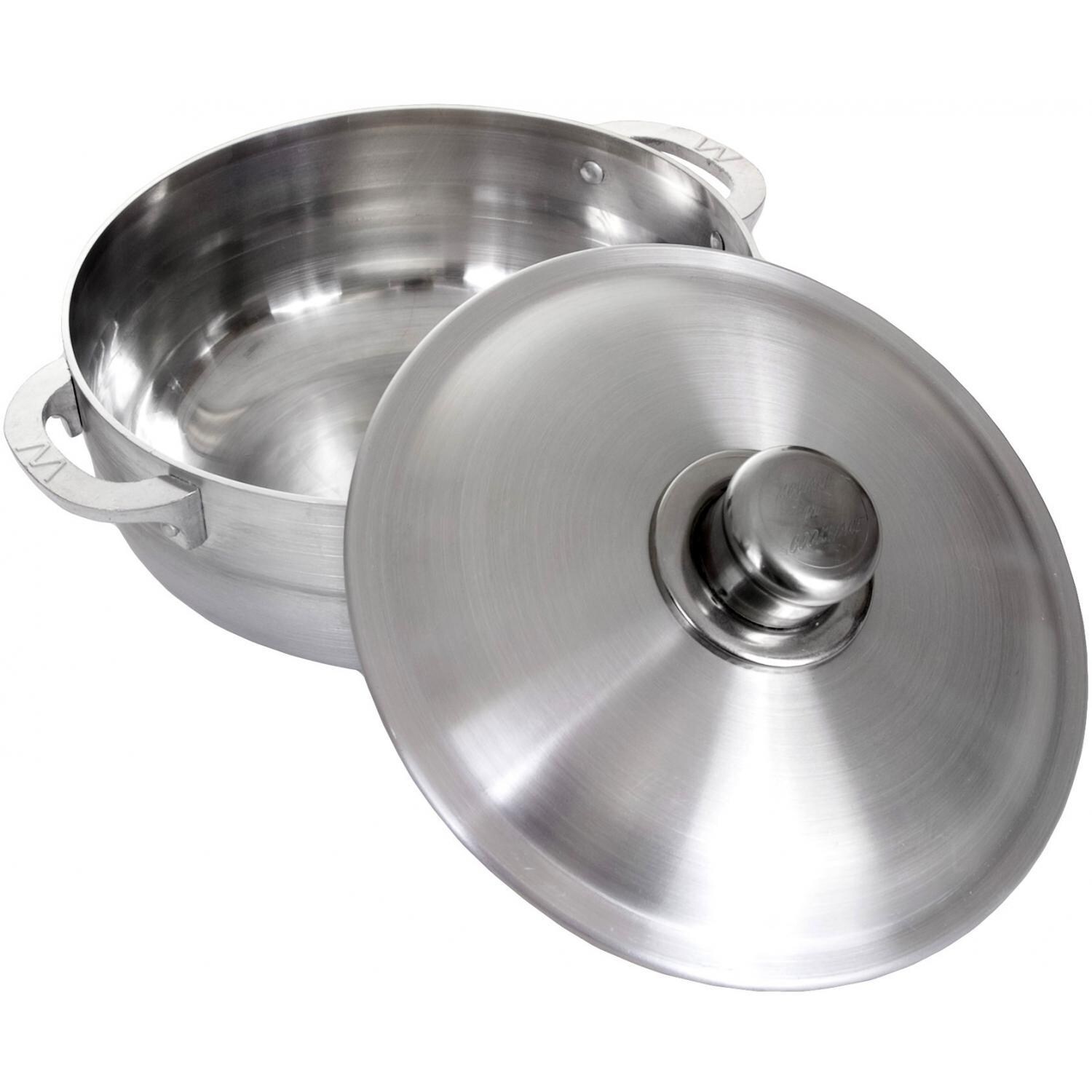 Cajun Cookware 3.6-Quart Aluminum Dutch Oven - Open View thumbnail