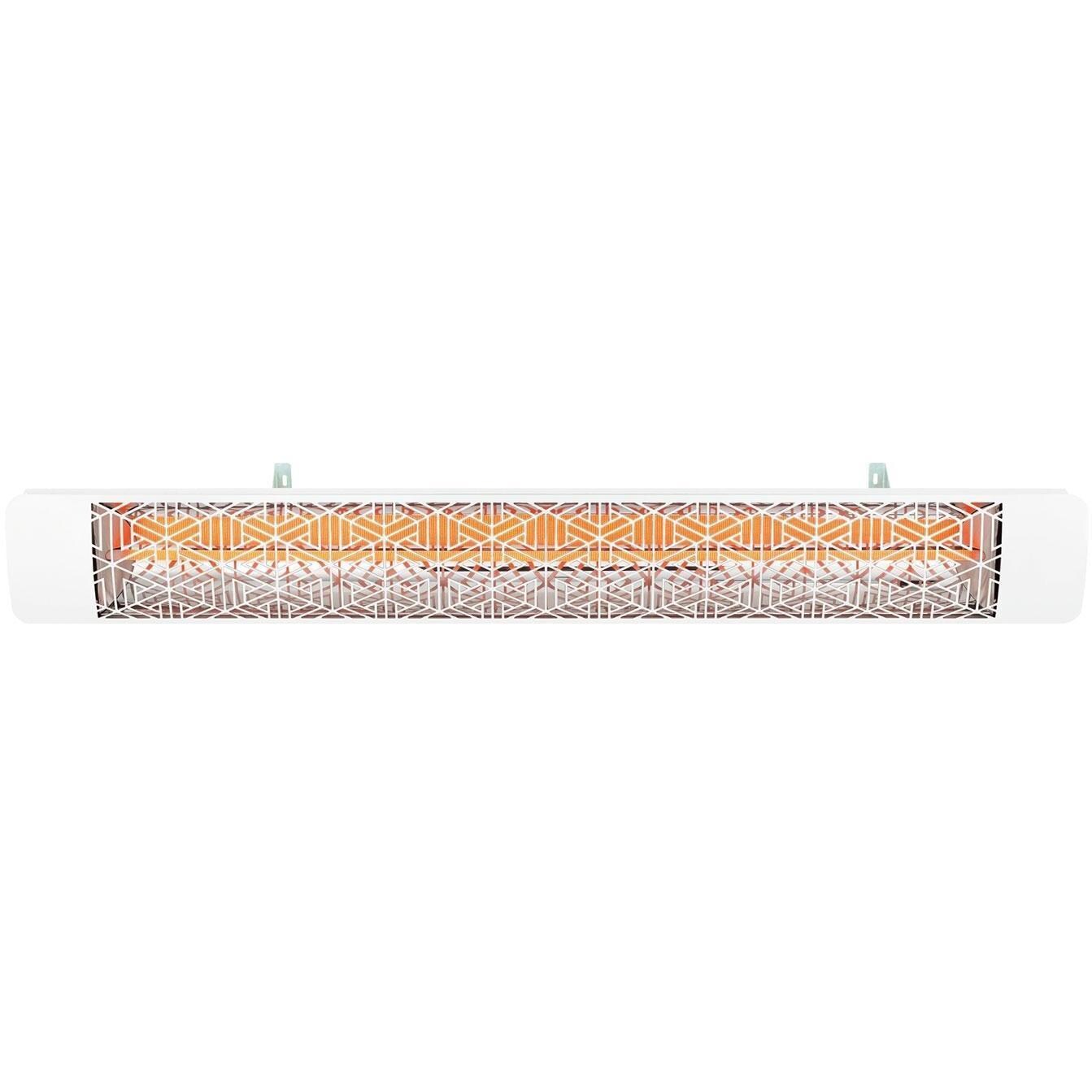 Eurofase EF30208W3 Mason Series 61 Inch 3000 Watt Single Element Marine Grade 208V Electric Patio Heater in White - On - White Background thumbnail