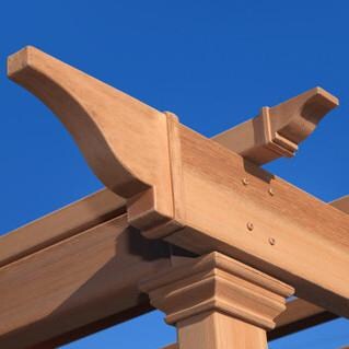 Roosevelt Composite Pergola - Top Detail thumbnail