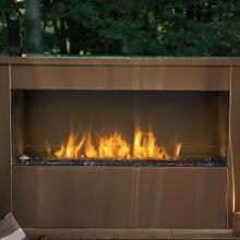 Napoleon Galaxy 51-Inch Outdoor Built-In Natural Gas Fireplace W/ Electronic Ignition - GSS48