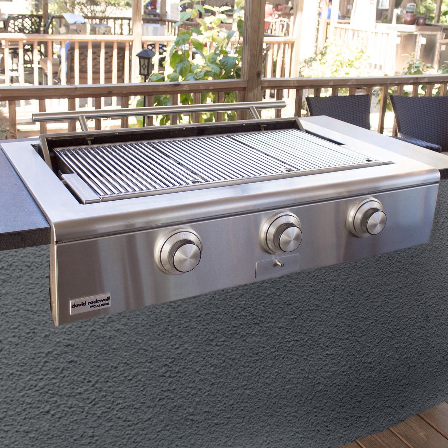 Rockwell By Caliber 48-Inch Built-In Propane Grill - CRG48-SS-L