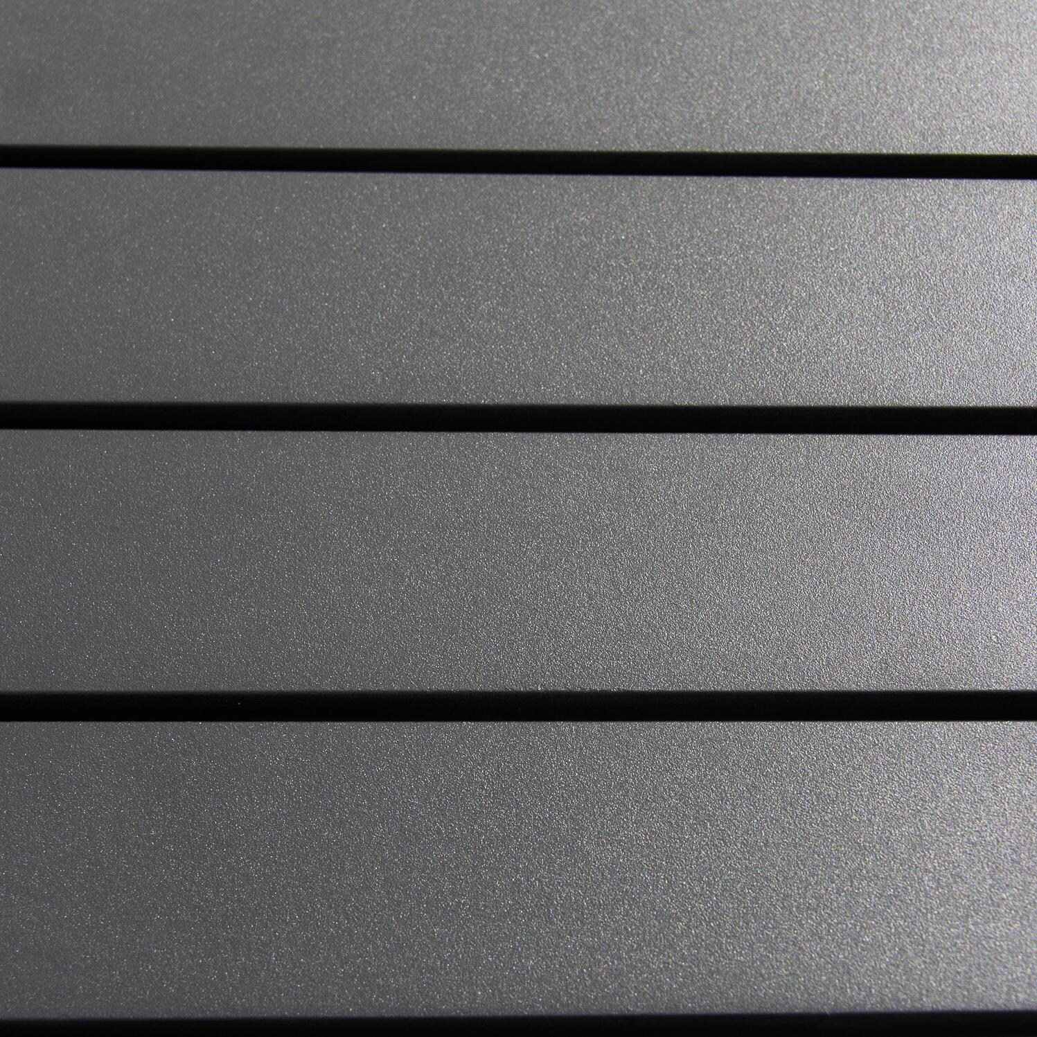 Audubon 72x42 Inch Aluminum Patio Dining Table By Lakeview Outdoor Designs - Tabletop Detail thumbnail