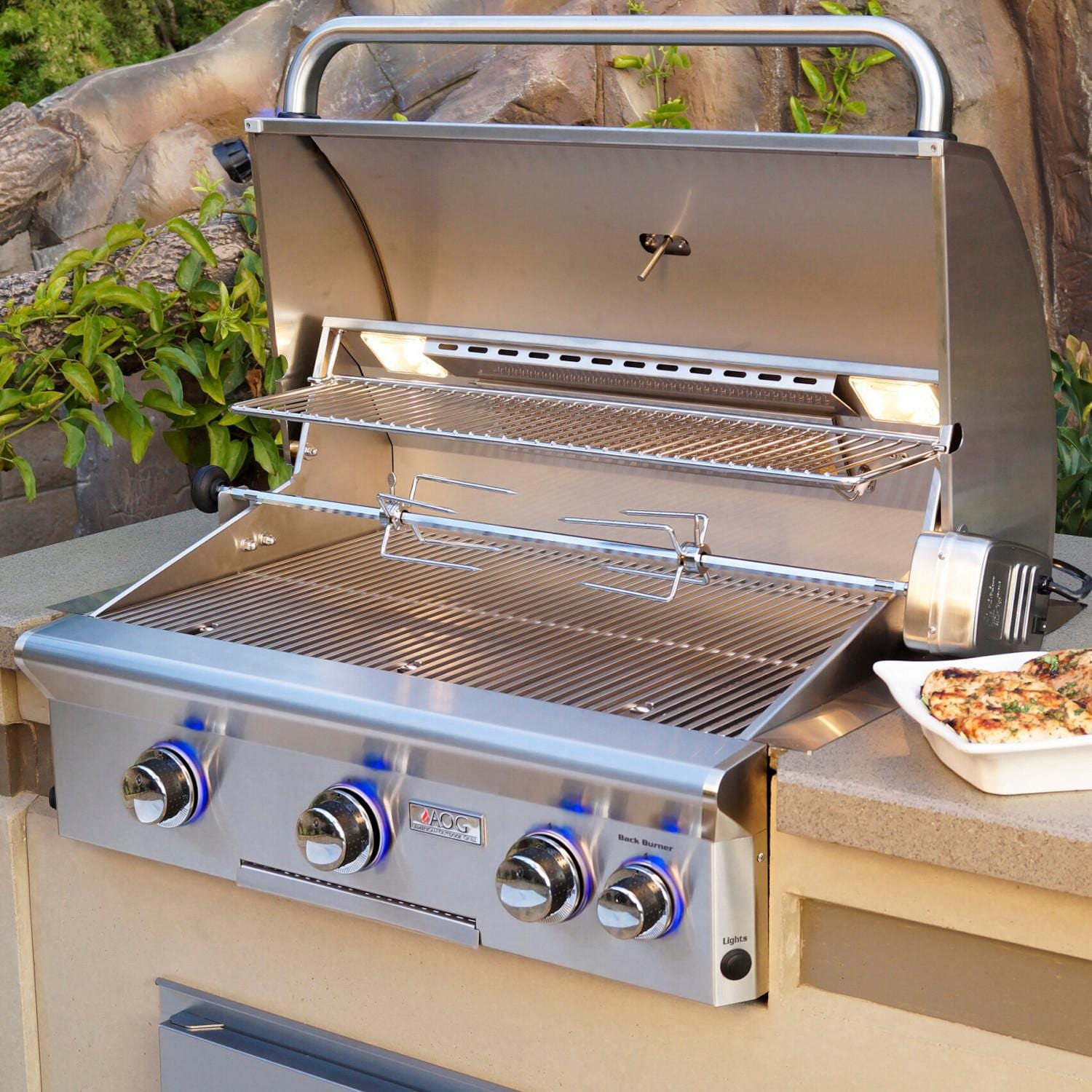 outdoor cooking range