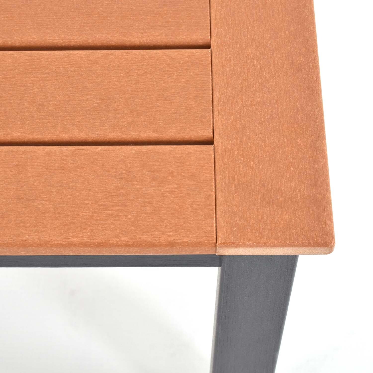 Sabine Landing 5 Pc Set Polyresin Seating Set By Lakeview Outdoor Designs - Table Corner - Detail thumbnail