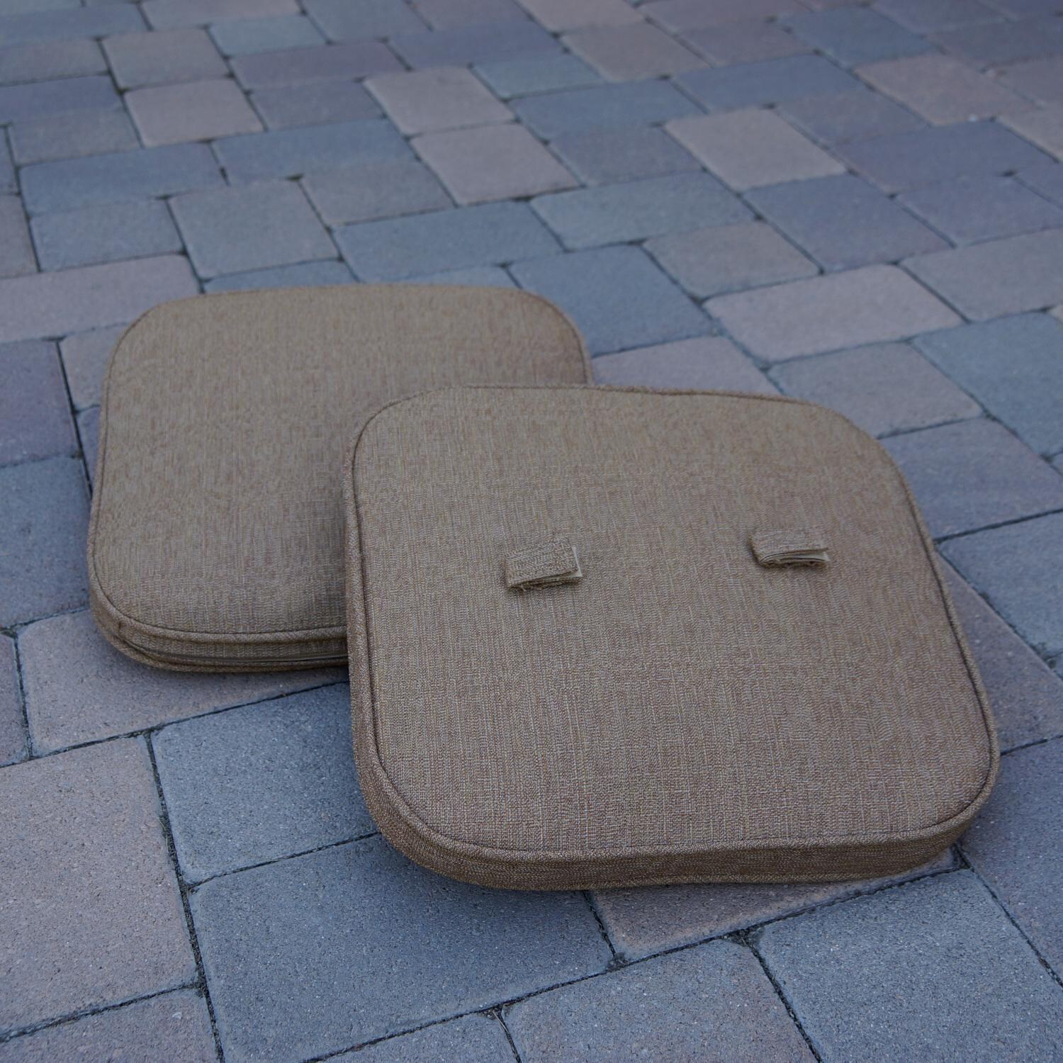 Darlee B/RC1220-101-2 Backless Square Bar Stool Replacement Cushion - Underside thumbnail