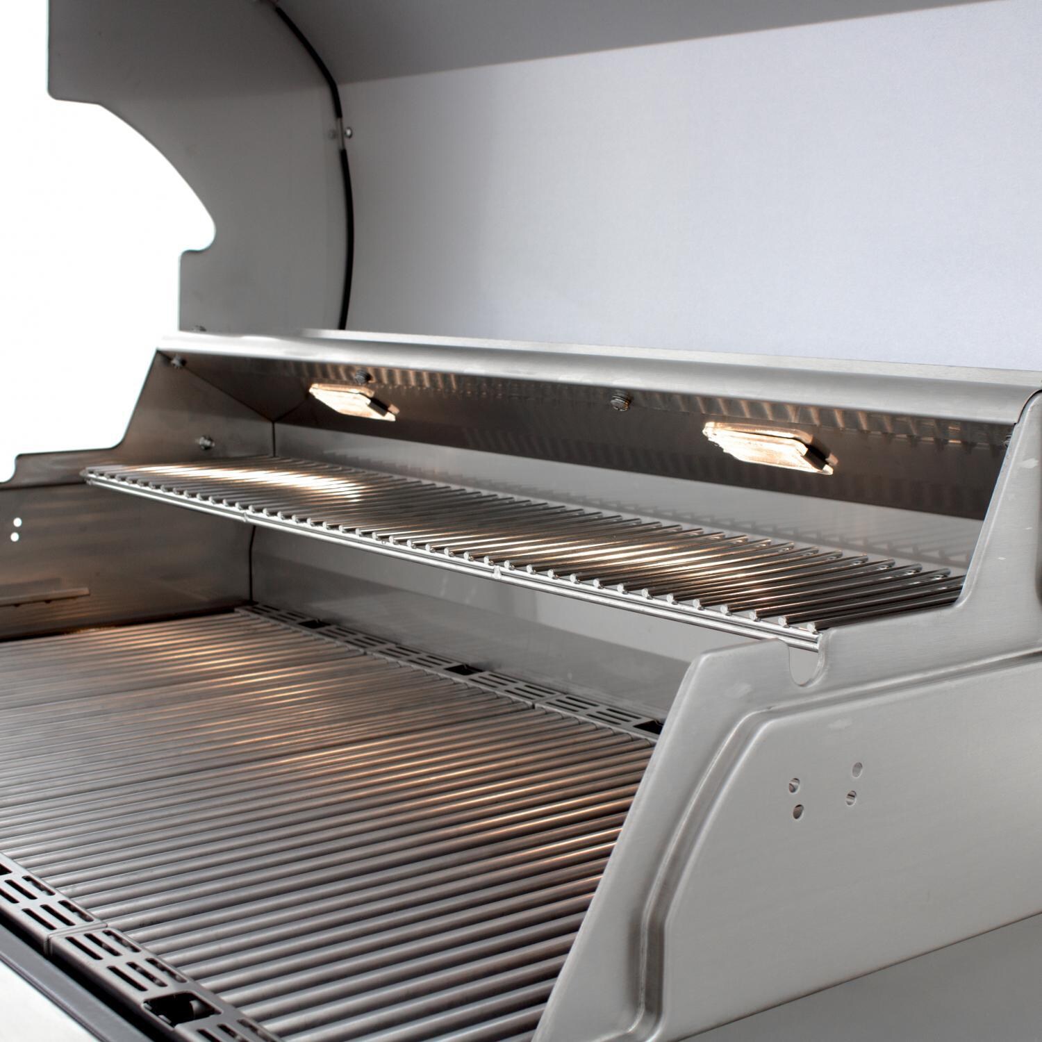 Saber Premium R67SB0317 670 40-Inch 4-Burner Built-In Infrared Natural Gas Grill - Warming Rack & Internal Halogen Lights thumbnail