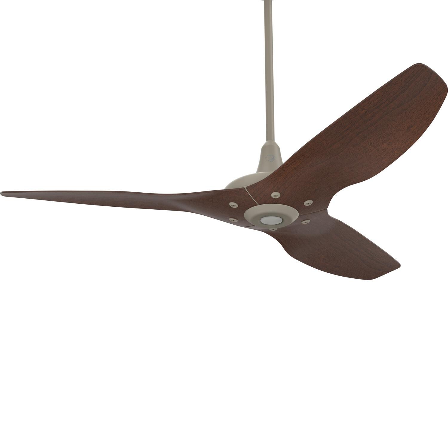 Big Ass Fans 52-Inch Haiku Ceiling Fan Universal Mount W/32-Inch Downrod in Satin Nickel/Cocoa - MK-HK4-042506A470F654G10I32