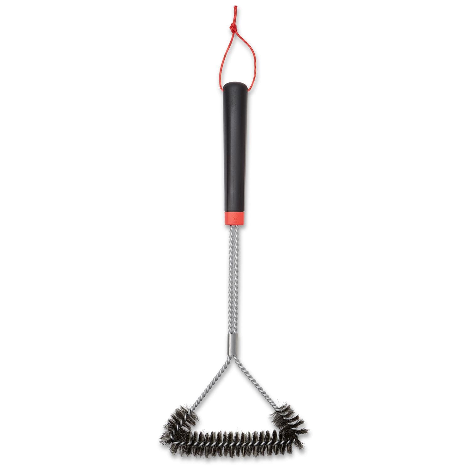 Weber 6278 18-Inch Three-Sided Grill Brush - Overhead View thumbnail
