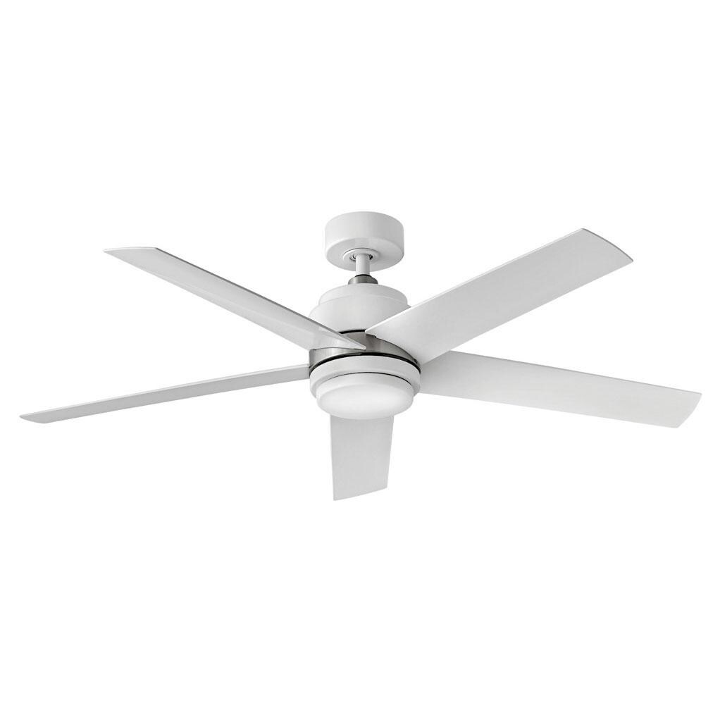 Hinkley Lighting 902054FAW-LWA Tier 54 Inch Indoor / Outdoor Ceiling Fan W/ LED Lighting - Appliance White thumbnail