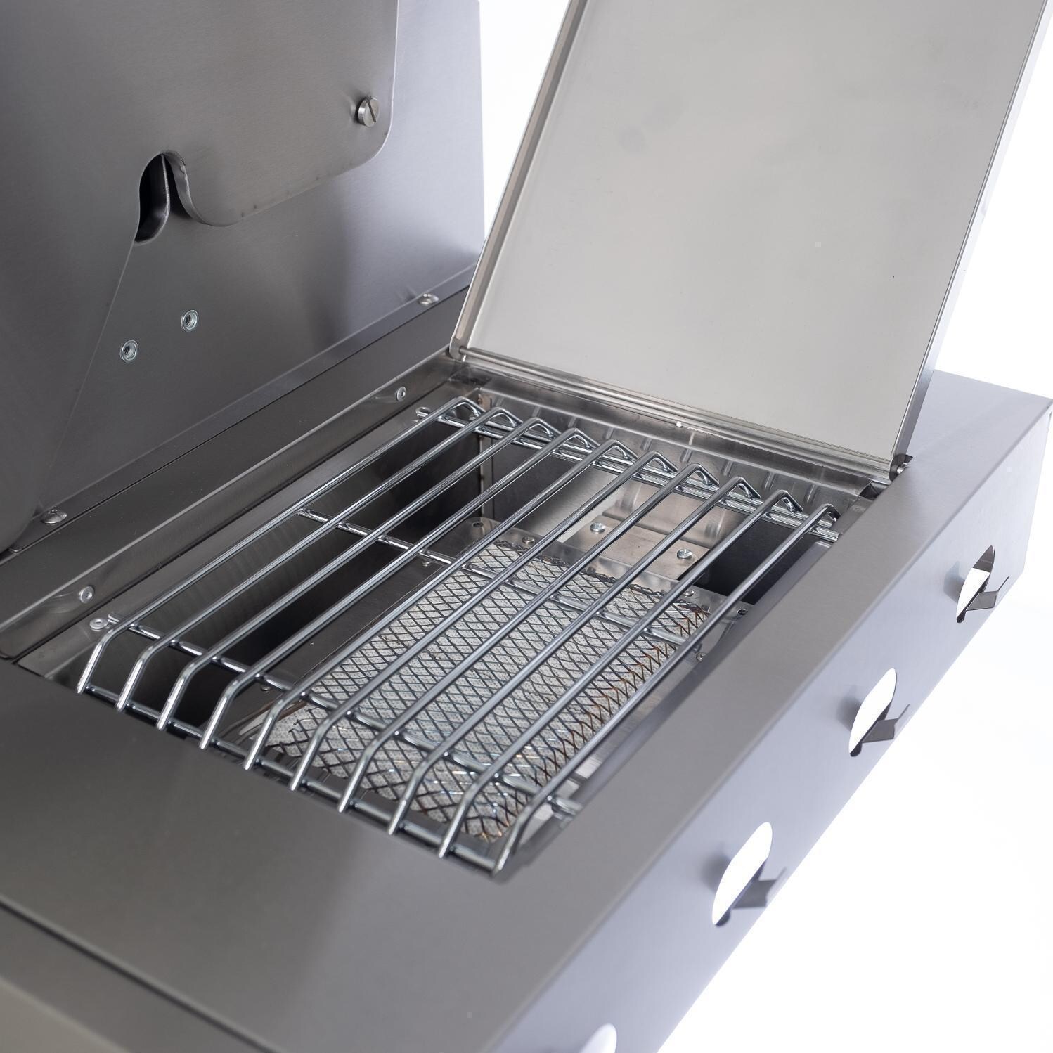 Victory - BBQ-VCT3BSB-LP - 3-Burner Propane Gas Grill With Infrared Side Burner - Infrared Side Burner thumbnail