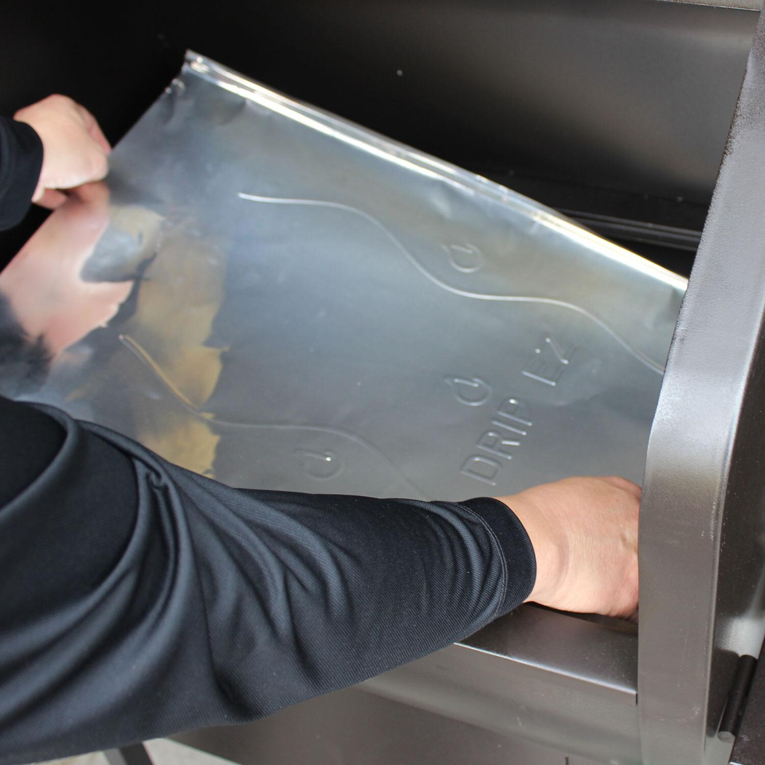 Green Mountain Grills GMG-4104 Drip EZ Peak Drip Pan Inserts For Peak Grill - Placed In Grill thumbnail