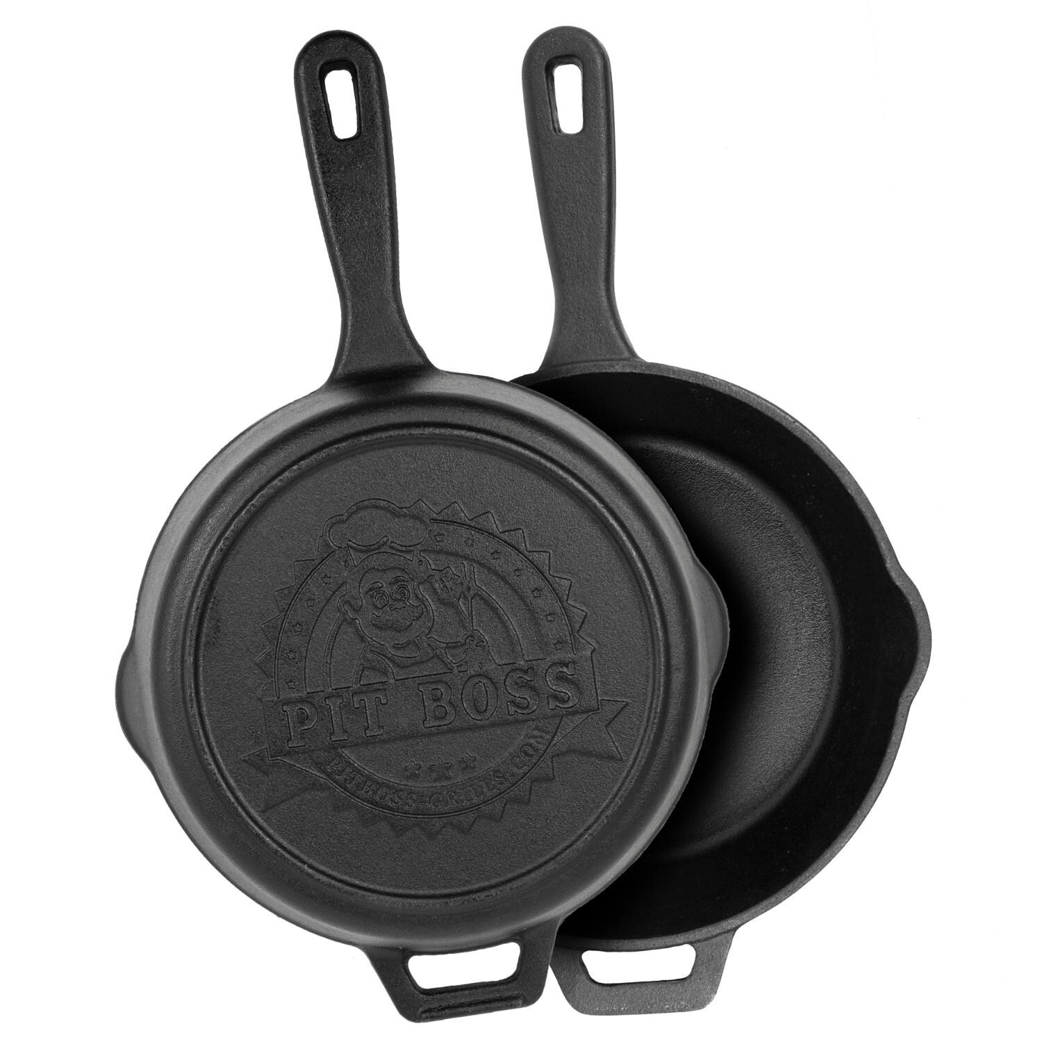 Pit Boss - 68006 - 14-Inch Pre-Seasoned Deep Cast Iron Skillet thumbnail