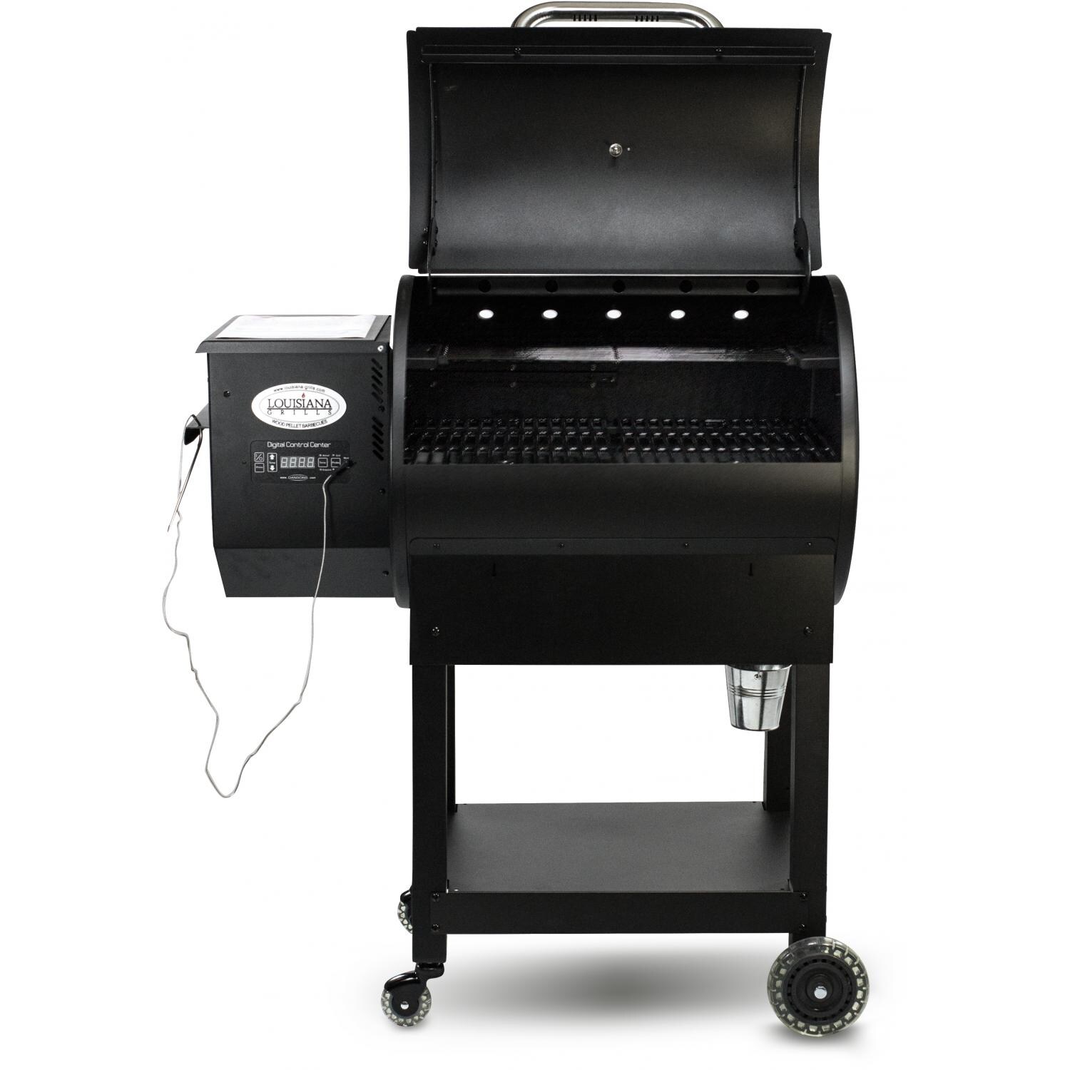 Louisiana Grills LG700 Pellet Grill On Cart - Lid Open thumbnail
