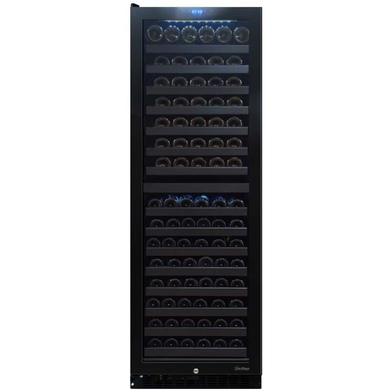 Vinotemp VT-140TSL 142 Bottle Wine Cooler With Left Hinge Storage View