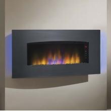 ClassicFlame Transcendence 40-Inch Wall-Hanging Or Table Top Fire Display - Silver - 34HF601ARA-A004 image