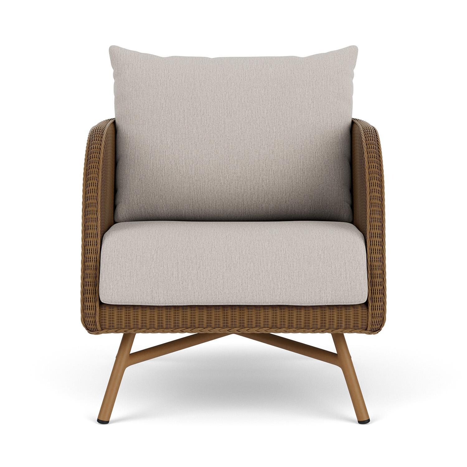 Essence Lloyd Loom Club Chair in Hickory/Remy Cloud by Lloyd Flanders