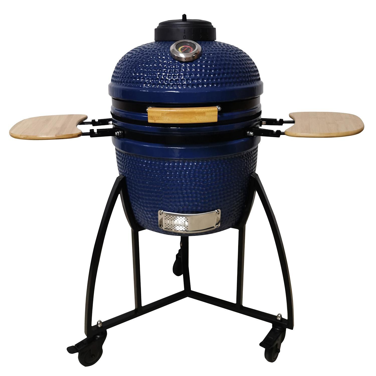 Lifesmart SCS-K16C 16-Inch Ceramic Kamado Grill thumbnail