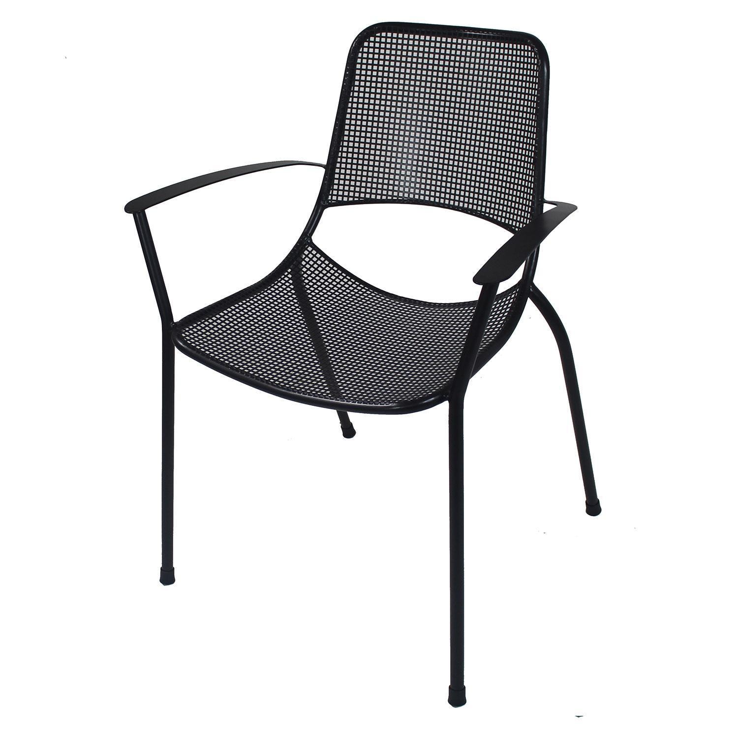 KETTLER Metro 4 Pc Steel Dining Arm Chair Set By - D7501-0200K4