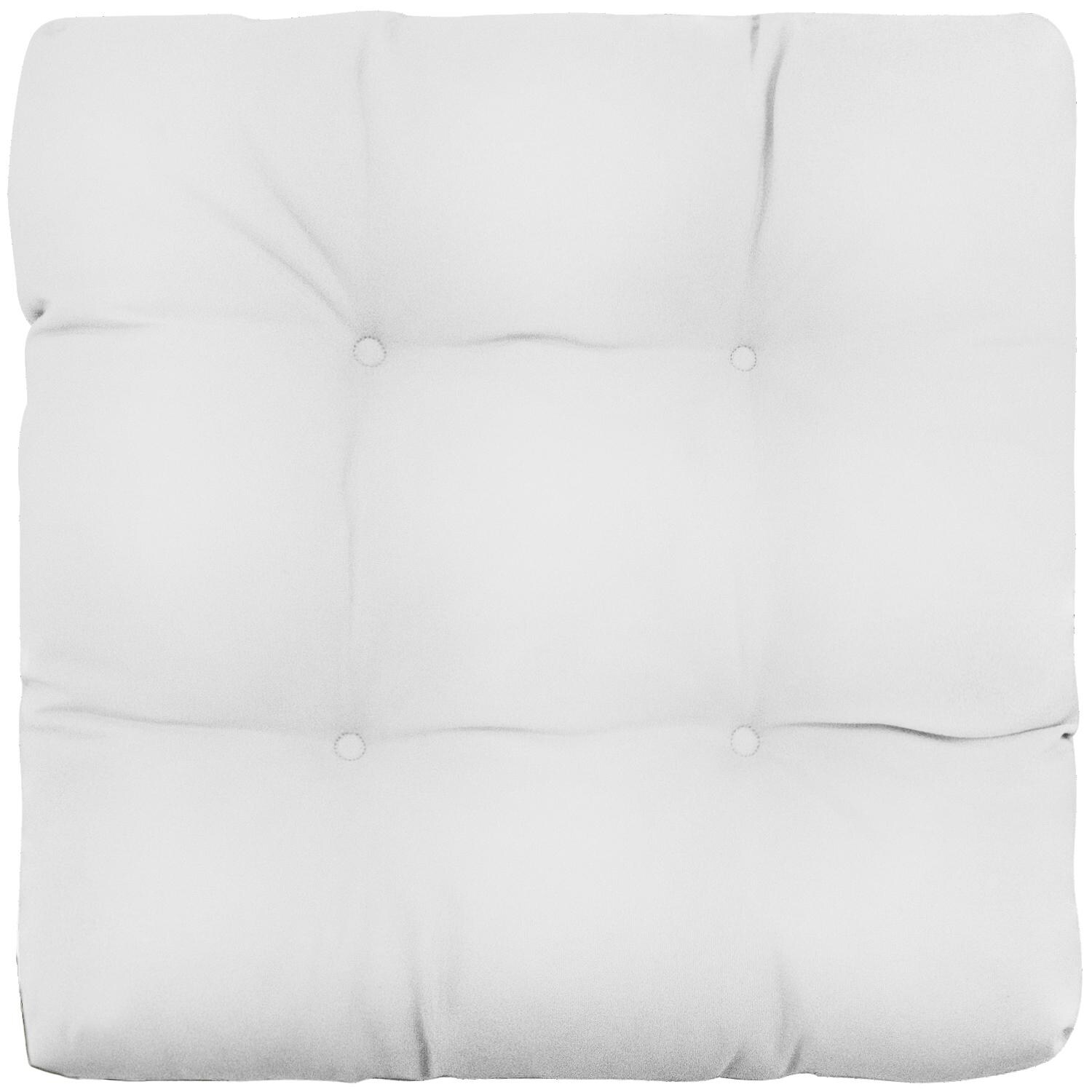 Sunbrella Canvas Natural Extra Large Outdoor Replacement Seat Cushion By UltimatePatio.com - Top View thumbnail