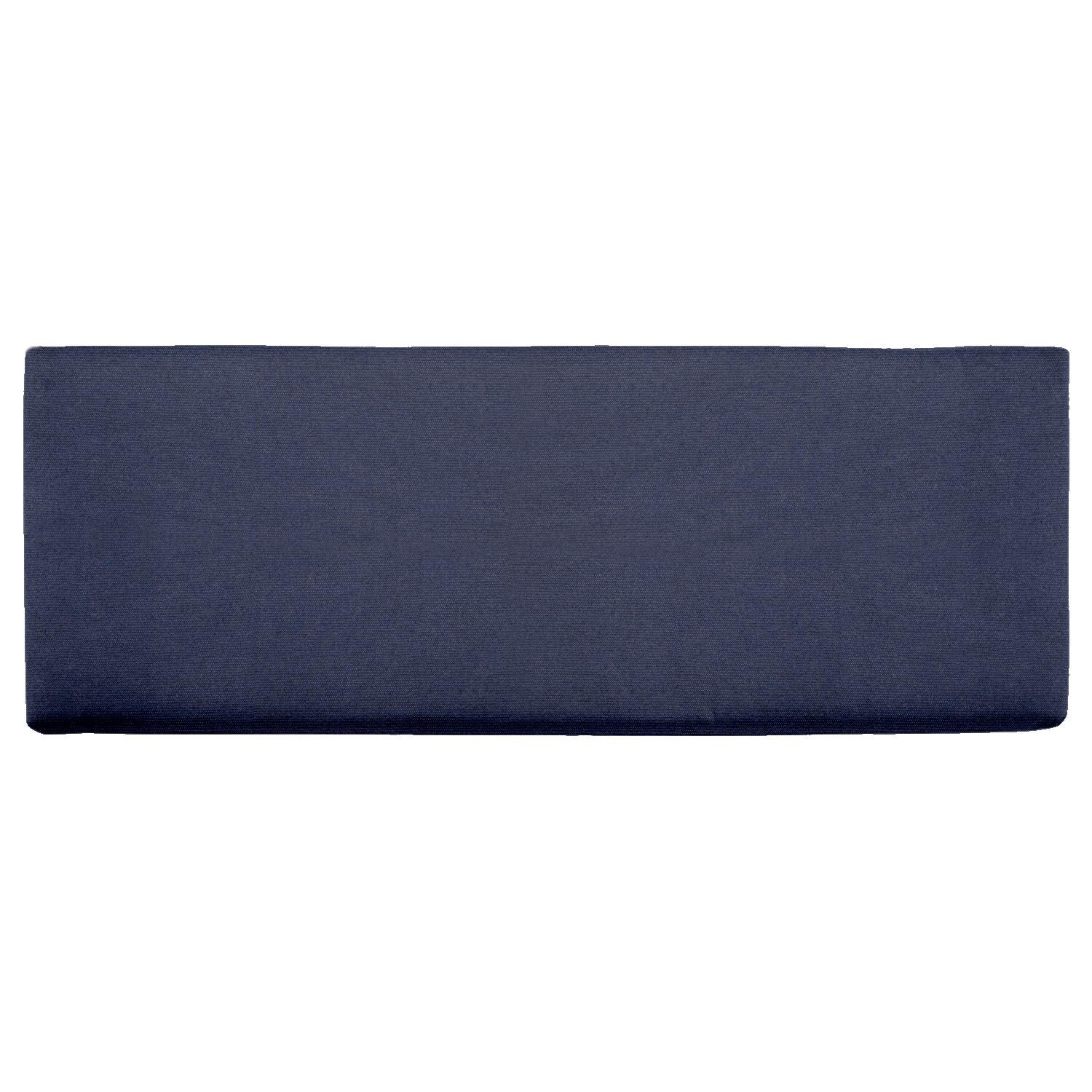 Sunbrella Spectrum Indigo Large Outdoor Replacement Bench Cushion W/ Knife Edge By UltimatePatio.com thumbnail