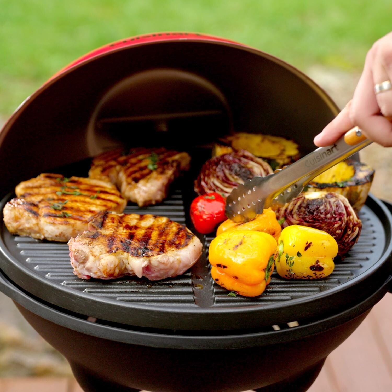Cuisinart CEG-115 21-Inch 2-in-1 Outdoor Electric Grill - Grilling thumbnail