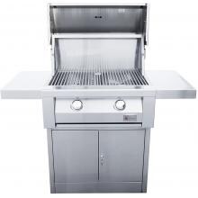 Summerset Builder 30-Inch 2-Burner Propane Gas Grill On Pedestal (Ships As Natural Gas With Conversion Fittings) - SBG30-LP image