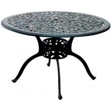 Darlee Series 80 48 Inch Cast Aluminum Round Patio Dining Table image