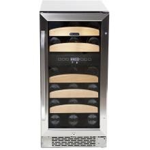 Whynter 28 Bottle Dual Zone Built-In Wine Refrigerator - BWR-281DZ image