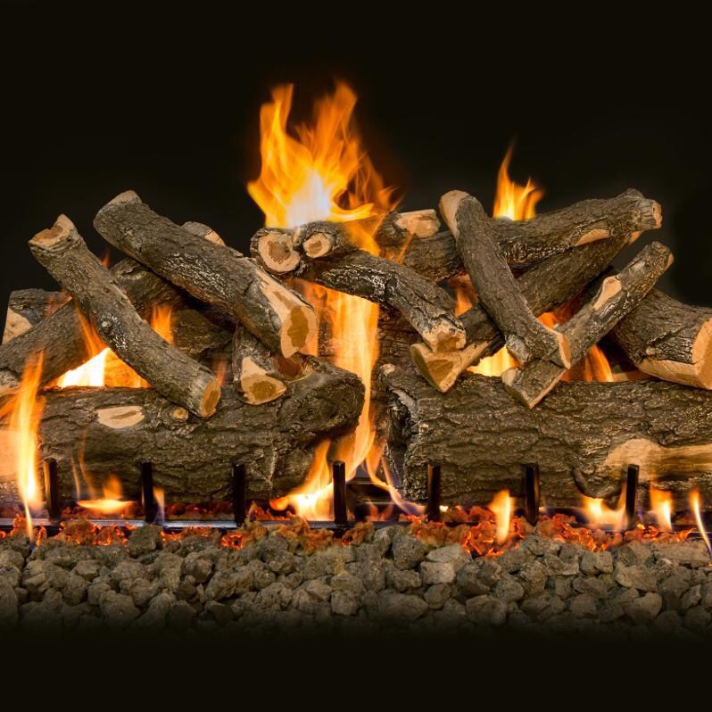 Grand Canyon 42Inch Arizona Weathered Oak Charred Gas Logs (Logs Only
