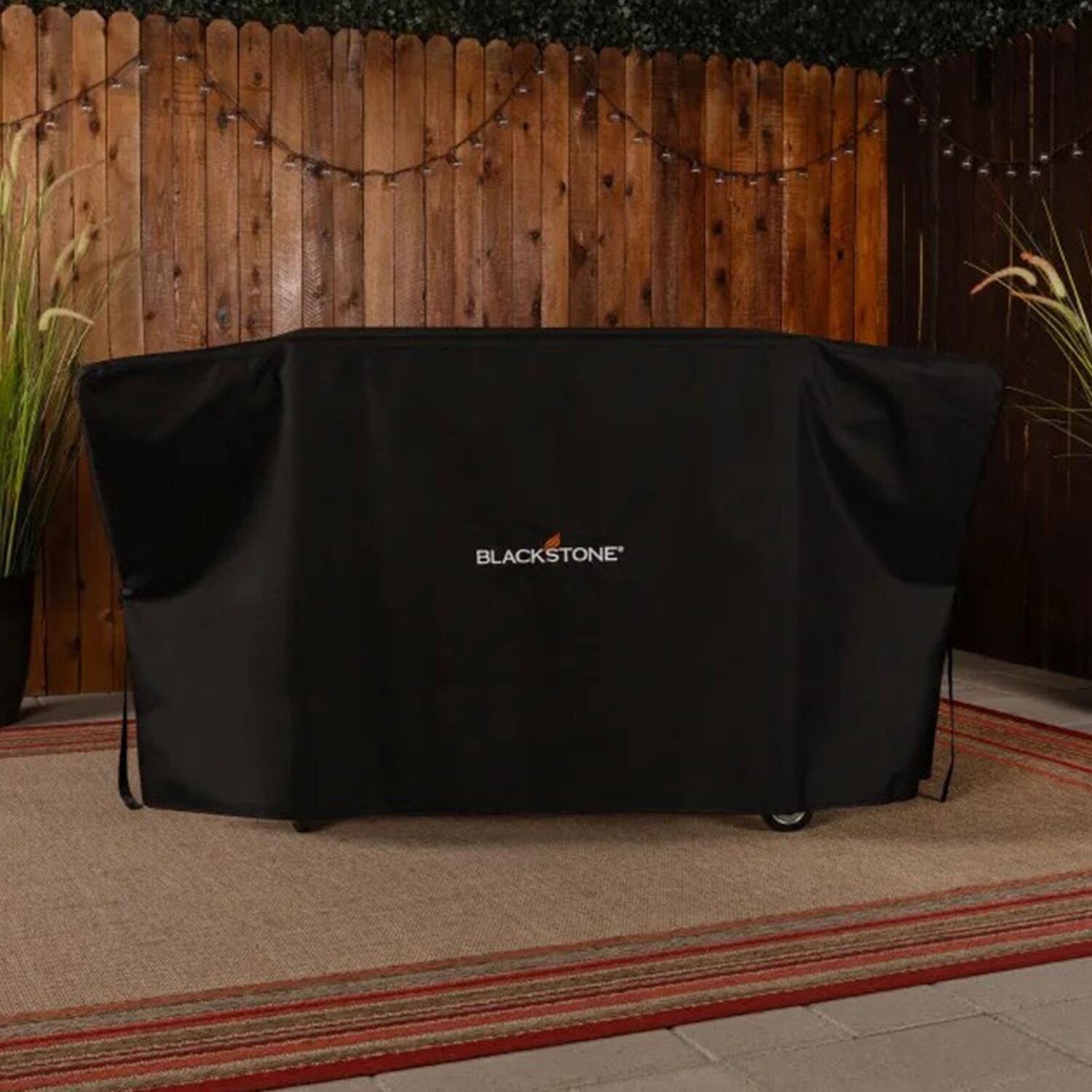 Blackstone - 5482 - Cover For 36-Inch Griddle Station W/ Hood - In Use - Lifestyle thumbnail