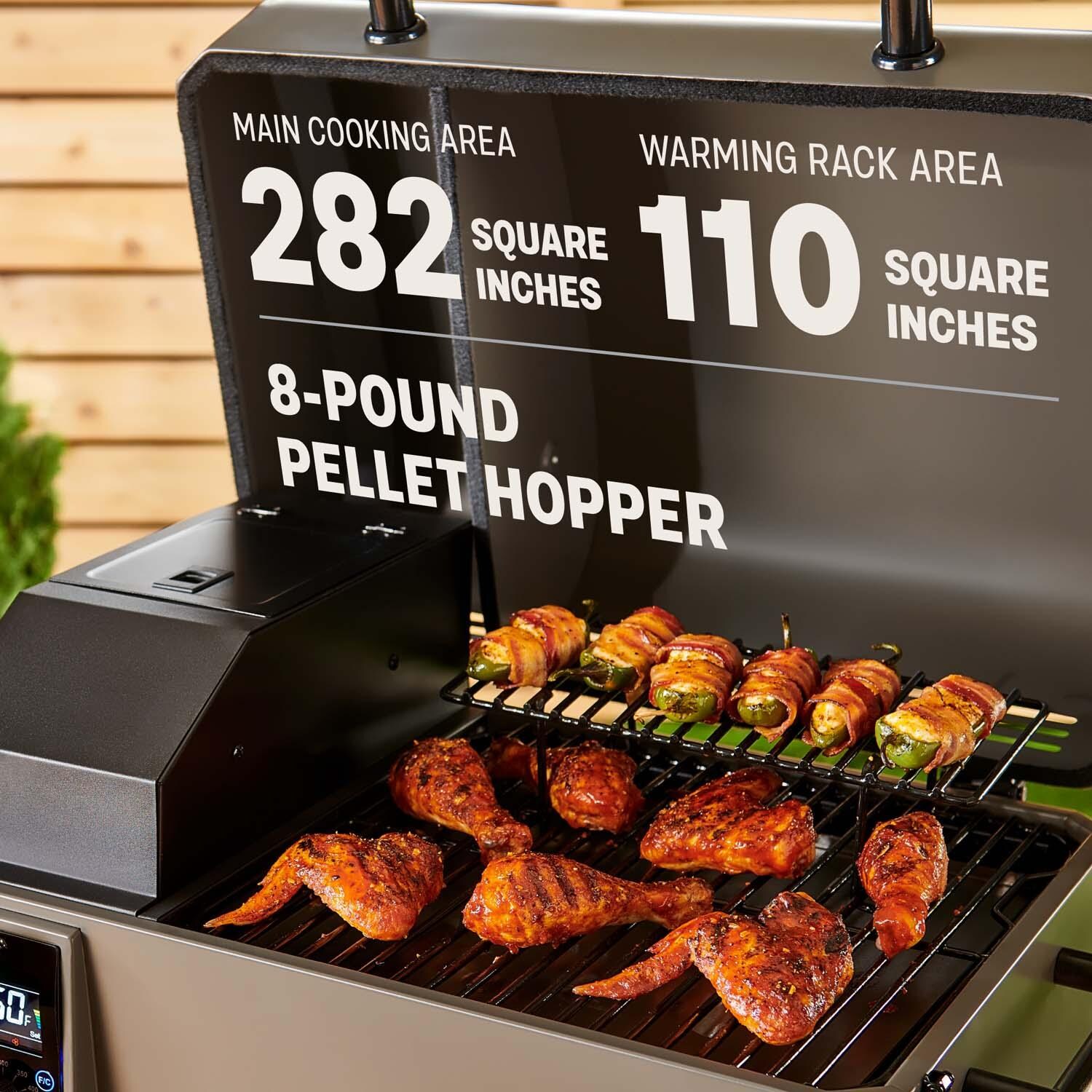 TYTUS TDT-CRT-SMOK Emberwood Pellet Smoker and Prep Cart - Capacity - Detail thumbnail