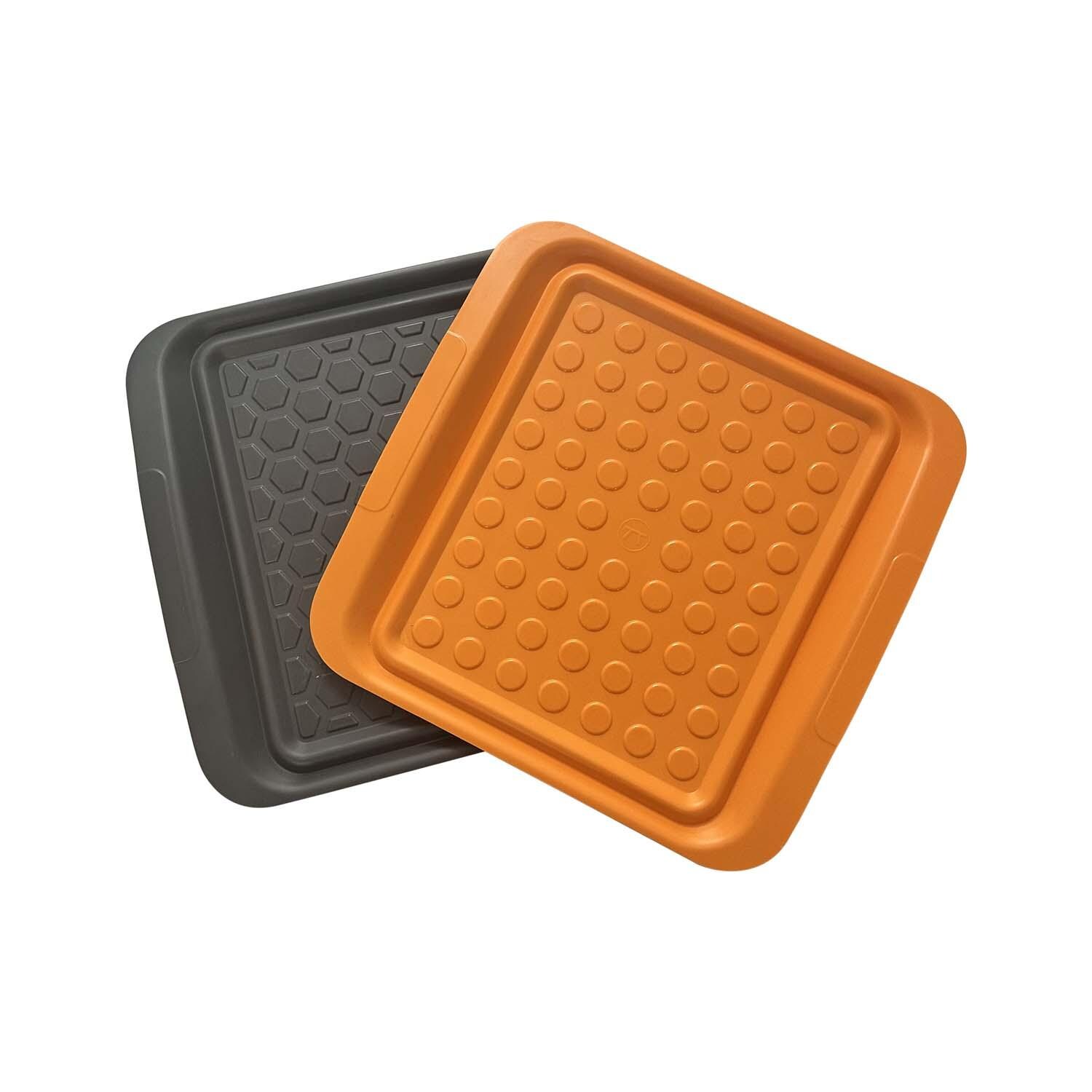 Outset 66623 Small Prep Trays S/2 - Angled View - White Background thumbnail