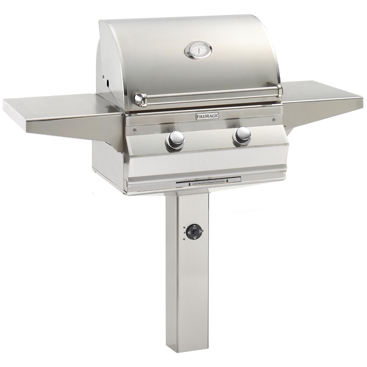 Fire Magic - C430S-RT1N-G6 - Choice 24-Inch Natural Gas Grill On In-Ground Post thumbnail