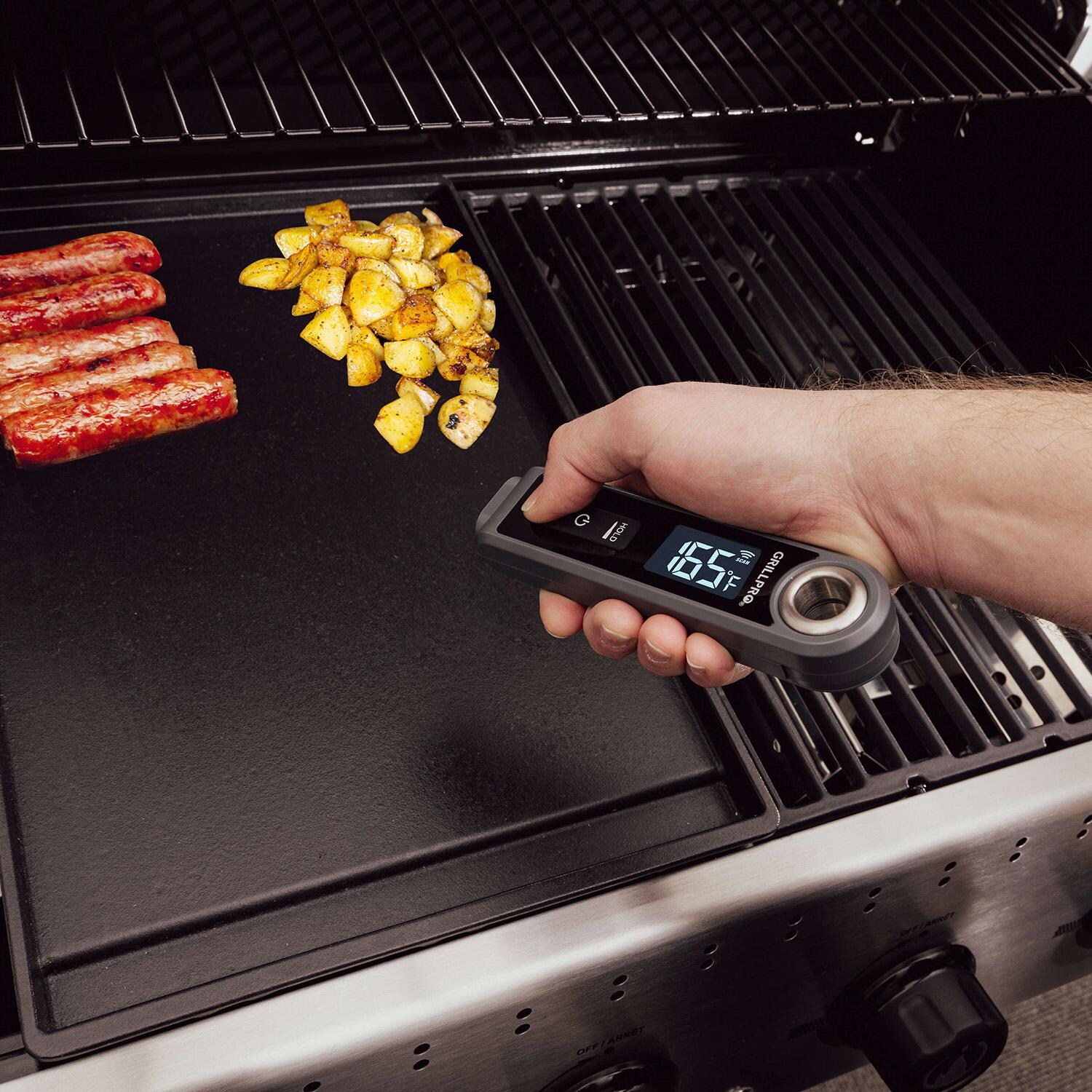GrillPro Folding Instant Read Thermometer - 13960 - In Use - Lifestyle thumbnail